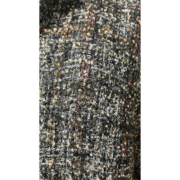 Eskandar O/S LUX Oversized Rich Tweed Boucle Coat Jacket 0 - Picture 11 of 14